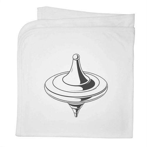 Spinning top baby blanket - 'spinning,