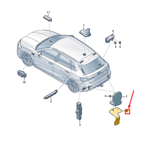 New audi sportback left - audi,