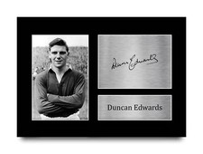 Duncan Edwards Signed Pre
