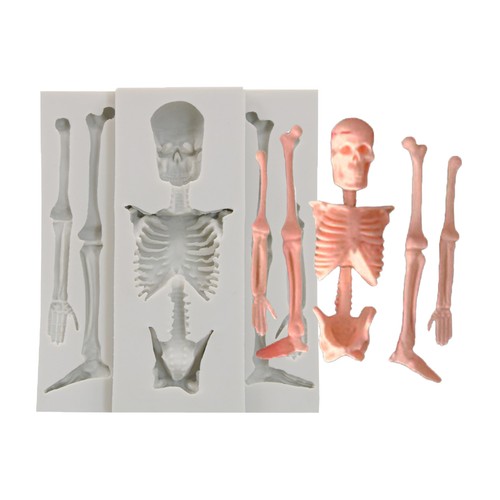 Skeleton bones silicone - skeleton,