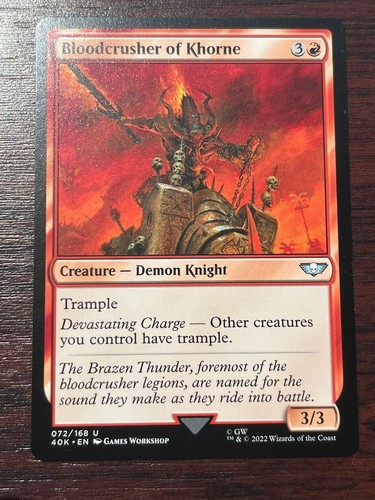 Bloodcrusher khorne - 1x,