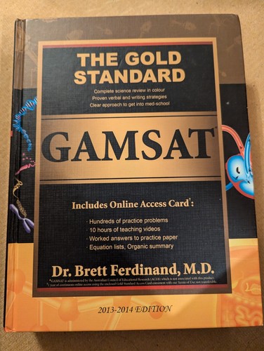 The gold standard gamsat - the,