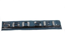 Type sign emblem nameplate 560SEL for Mercedes W126