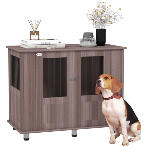 Pawhut dog crate kennel - kennel, cage