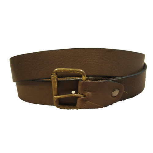 Vintage mens leather belt size - mens,
