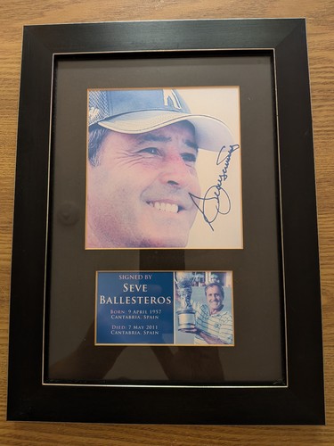 Seve ballesteros signed - seve,