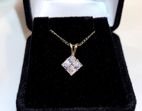 14k yellow gold carat 6mm - gold, 2-carat