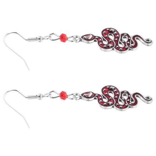 Snake drop earrings - for, women