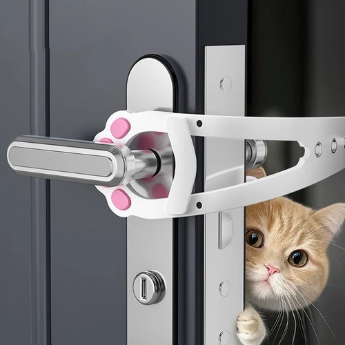 Punch free pet door - door, holder