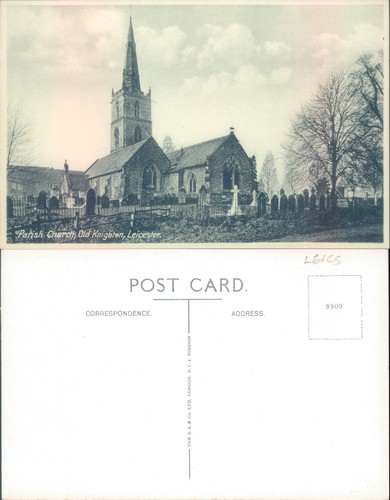 Parish church old knighton - church,