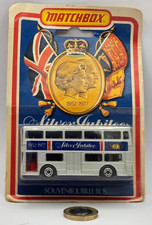 Matchbox Silver Jubilee Souvenir Bus Vintage 1952-1977 Unopened packaging