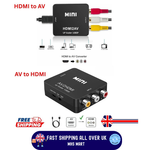 Hdmi rca converter - av,