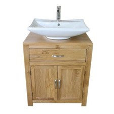 Bathroom Vanity Unit Oak