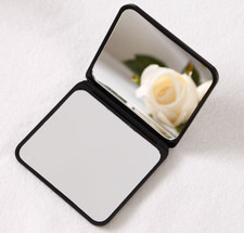 Mini Folding Mirror Compact Travel Mirror Shaving Make-up Mirror
