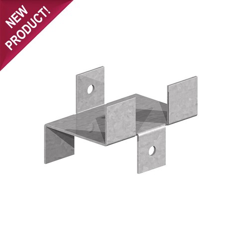 Gravel board panel clip - clip,, fence
