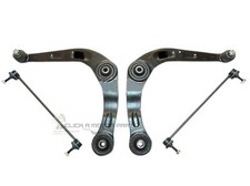 PEUGEOT 206 FRONT SUSPENSION 2 LOWER WISHBONE ARMS  BALL JOINTS BUSHES & 2 LINKS