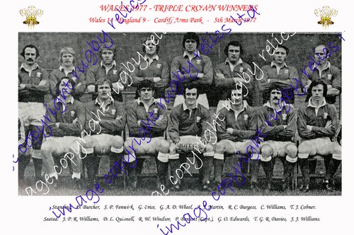 Wales 1977 triple - wales, crown