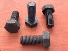 PACK OF VINTAGE 4 X BSW WHITWORTH 5/8 INCH X 1.5” LONG BOLTS OLD STOCK BRIGHT