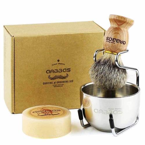 Anbbas badger hair shaving - anbbas,
