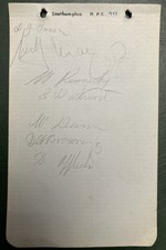 Multi Signed X7 1930s