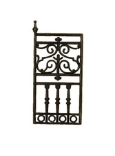 Dolls House Railing Black 1