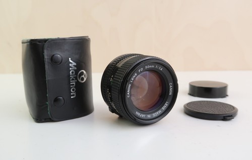 Canon 50mm 4 - fd, camera