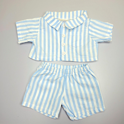 Build bear blue and white - and,