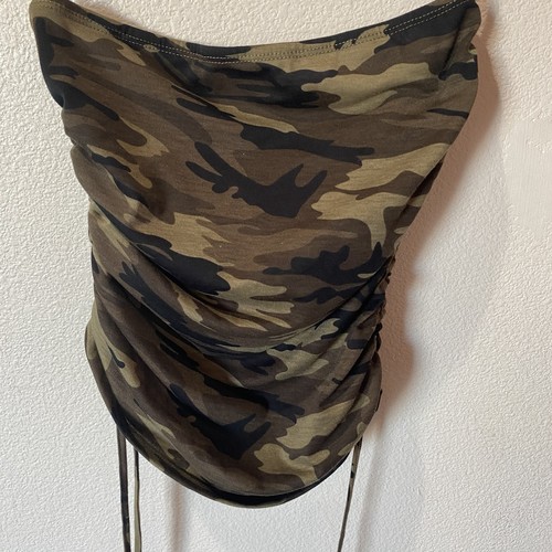 Women camo y2k - women, top
