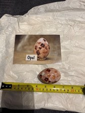 Opal gemstone egg - opal,