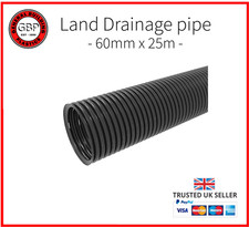 60mm x 25m Perforated Land