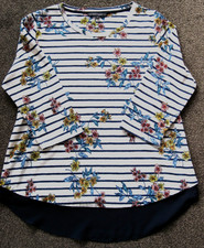 Love Tees, Ladies white/navy