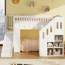 Kids 3ft Loft Bed w/ Fall