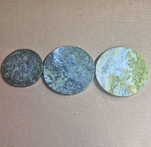 Connemara marble round - marble,