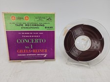 Tchaikovsky Concerto No.1 Gilels ECS-8 Reel To Reel Tape 2-Track Stereo