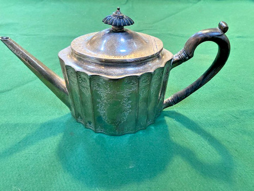 George iii silver teapot - george, john