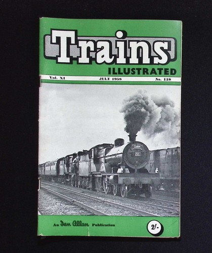 Trains illustrated july - trains,