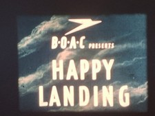 BOAC HAPPY LANDING - JAMAICA C1955 16MM COLOUR SOUND 800FT CINE FILM