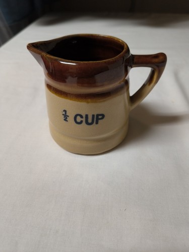 Vintage brown glaze stonewear - brown,