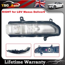 For LDV Maxus Deliver9 DOOR MIRROR INDICATOR LAMP Right Driver Side UK STOCK