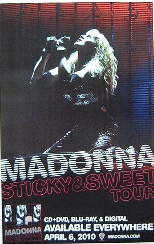 Madonna poster sticky and - -,