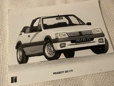 Peugeot 205 CTI Press Photo