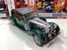 Franklin Mint 1:24 Scale Precision Model 1938 Alvis 4.3 Litre Tourer.  Boxed