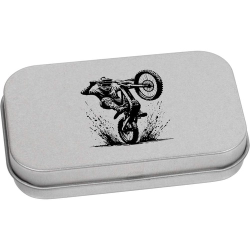 Muddy mountain bike wheelie - 'muddy,
