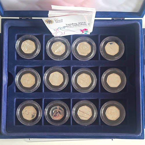 Royal mint london 2012 - 2012, sports