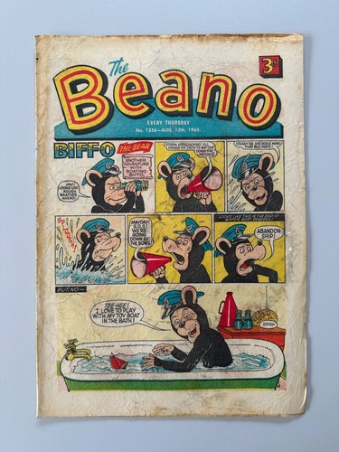 Beano comic 1256 august 13th - beano,