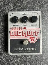 Electro-Harmonix Little Big Muff Pi Fuzz Distortion Guitar Effects Pedal