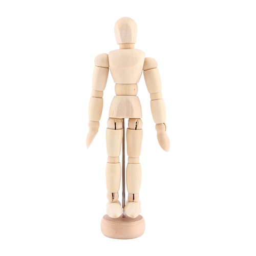 Art class wooden figure - art,