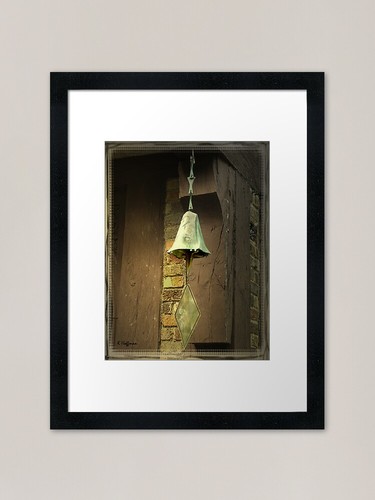 Merlin bell framed - framed, art