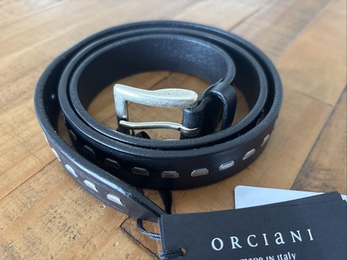 Orciani mens black leather - orciani,
