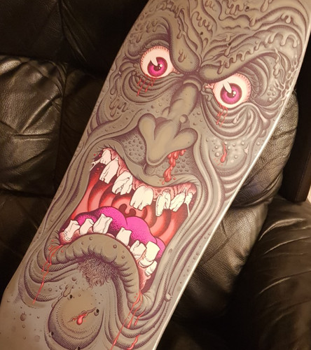 Santa cruz skateboard - santa,